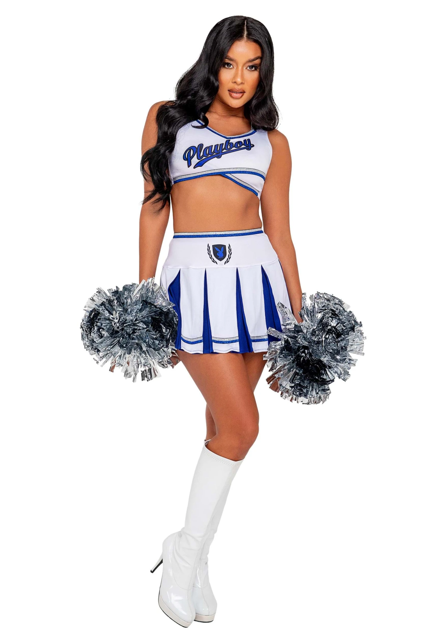 Roma Playboy Women's Cheer Squad Deluxe Costume 3 Roma Playboy Women's Cheer Squad Deluxe Costume