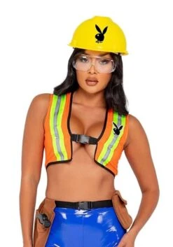 Roma Playboy Women's Construction Cutie Costume 8 Roma Playboy Women's Construction Cutie Costume -Halloween Costumes playboy womens construction cutie costume 1