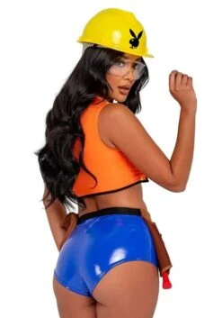 Roma Playboy Women's Construction Cutie Costume 9 Roma Playboy Women's Construction Cutie Costume -Halloween Costumes playboy womens construction cutie costume 2