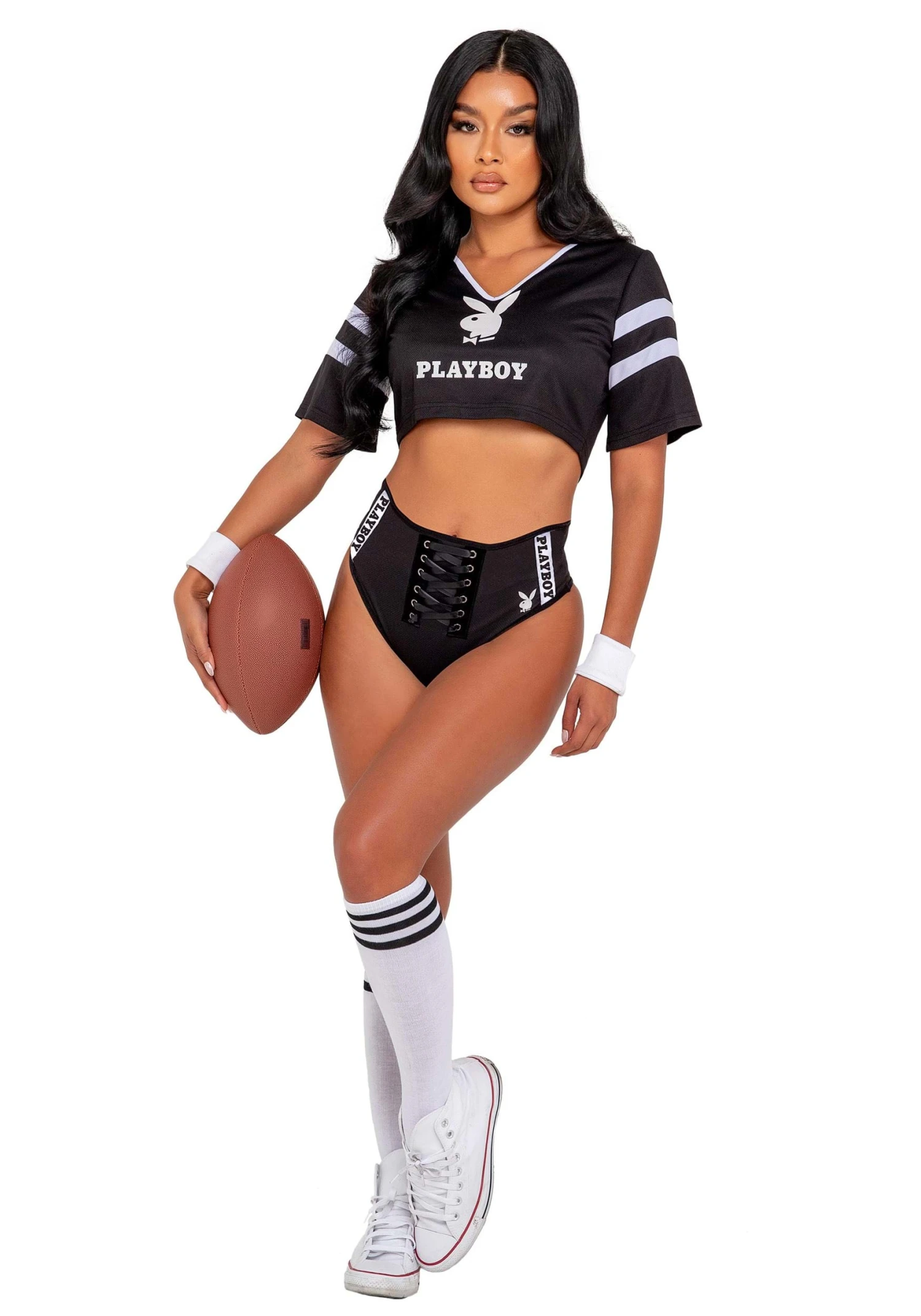 Roma Women's Football Playboy Costume 3 Roma Women's Football Playboy Costume