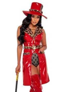 Roma Women's Playboy High Roller Pimp Costume 11 Roma Women's Playboy High Roller Pimp Costume -Halloween Costumes playboy womens high roller pimp costume 1