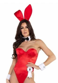Roma Playboy Women's Red Bunny Costume -Halloween Costumes playboy womens red bunny costume 1