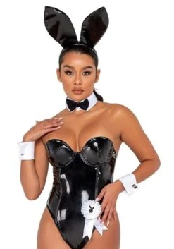 Roma Playboy Seductress Bunny Costume For Women -Halloween Costumes playboy womens seductress bunny costume