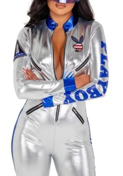 Roma Playboy Sexy Astronaut Costume For Women -Halloween Costumes playboy womens sexy astronaut costume 2