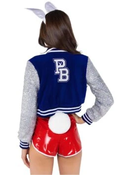 Roma Playboy Sexy Athlete Costume For Women -Halloween Costumes playboy womens sexy athlete costume alt 3