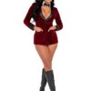 Roma Women's Playboy Smoking Jacket -Halloween Costumes playboy womens smoking jacket