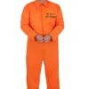 Plus Size Classic Prisoner Costume For Adults 1 Plus Size Classic Prisoner Costume For Adults -Halloween Costumes plus adult classic prisoner costume