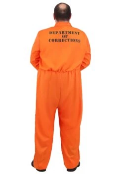 Plus Size Classic Prisoner Costume For Adults 9 Plus Size Classic Prisoner Costume For Adults -Halloween Costumes plus adult classic prisoner costume alt 1