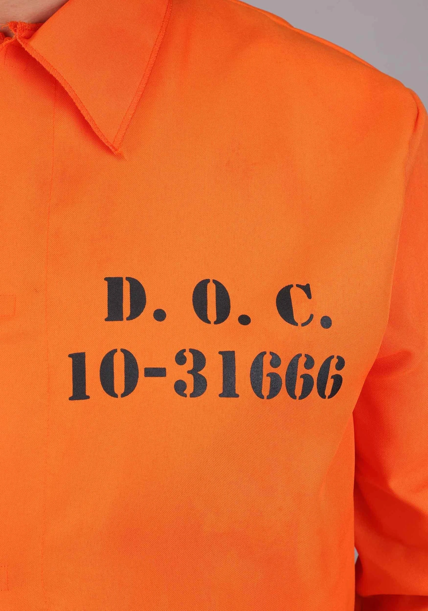 Plus Size Classic Prisoner Costume For Adults 5 Plus Size Classic Prisoner Costume For Adults - Image 3