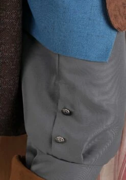 Captain Jack Sparrow Costume For Plus Size Men From Disney's Pirates Of The Caribbean -Halloween Costumes plus size adult authentic captain jack sparrow cos alt 6