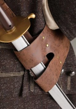 Captain Jack Sparrow Costume For Plus Size Men From Disney's Pirates Of The Caribbean -Halloween Costumes plus size adult authentic captain jack sparrow cos alt 8