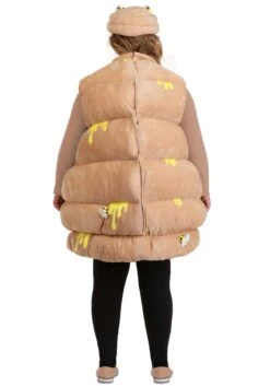 Plus Size Bustling Beehive Costume For Adults 9 Plus Size Bustling Beehive Costume For Adults -Halloween Costumes plus size adult bustling beehive costume alt 1