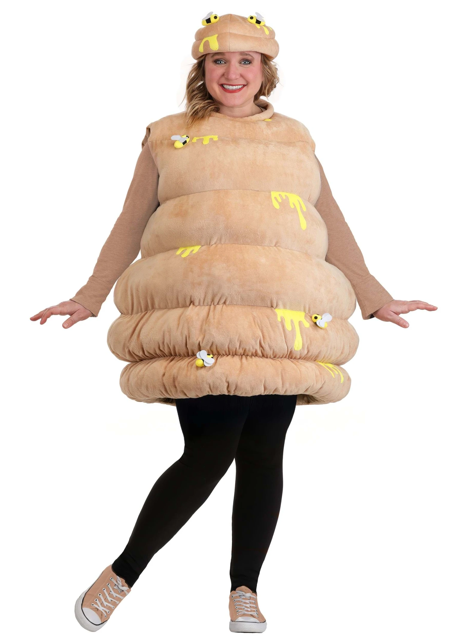 Plus Size Bustling Beehive Costume For Adults 3 Plus Size Bustling Beehive Costume For Adults