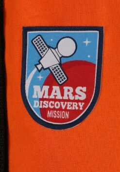 Adult Plus Size Classic Orange Astronaut Costume 12 Adult Plus Size Classic Orange Astronaut Costume -Halloween Costumes plus size adult classic orange astronaut costume alt 4