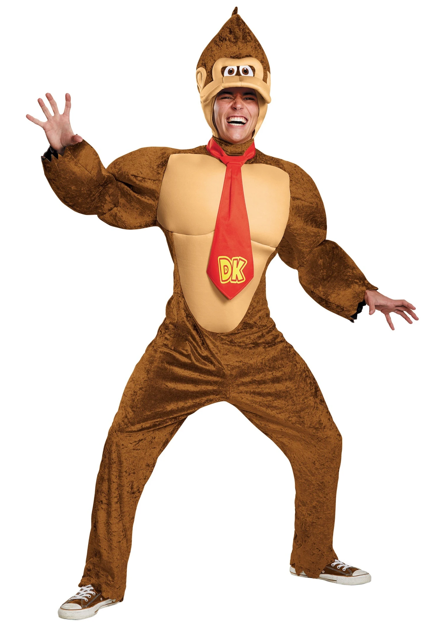 Disguise Plus Size Adult Deluxe Donkey Kong Costume 3 Disguise Plus Size Adult Deluxe Donkey Kong Costume