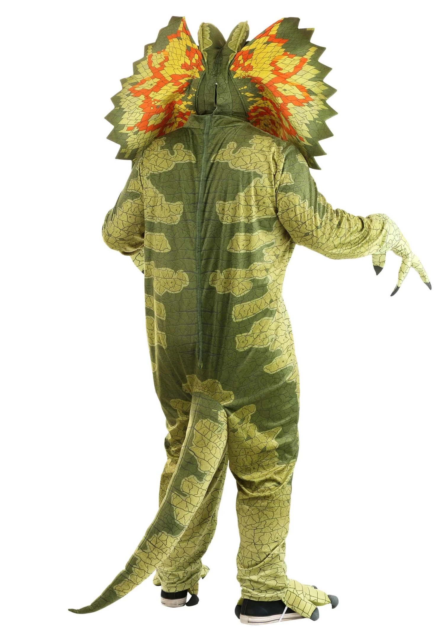 Plus Size Dilophosaurus Costume For Adults 11 Plus Size Dilophosaurus Costume For Adults - Image 9