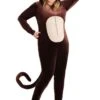 Plus Size Monkey Around Jumpsuit Costume For Women -Halloween Costumes plus size adult female monkey around jumpsuit