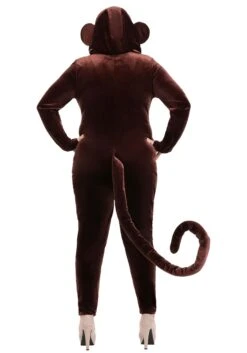 Plus Size Monkey Around Jumpsuit Costume For Women 9 Plus Size Monkey Around Jumpsuit Costume For Women -Halloween Costumes plus size adult female monkey around jumpsuit alt 1