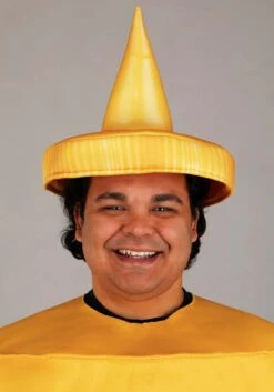 Plus Size Mustard Costume For Adults -Halloween Costumes plus size adult mustard costume alt 2