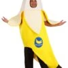 Plus Size Peeled Banana Costume For Adults -Halloween Costumes plus size adult peeled banana costume