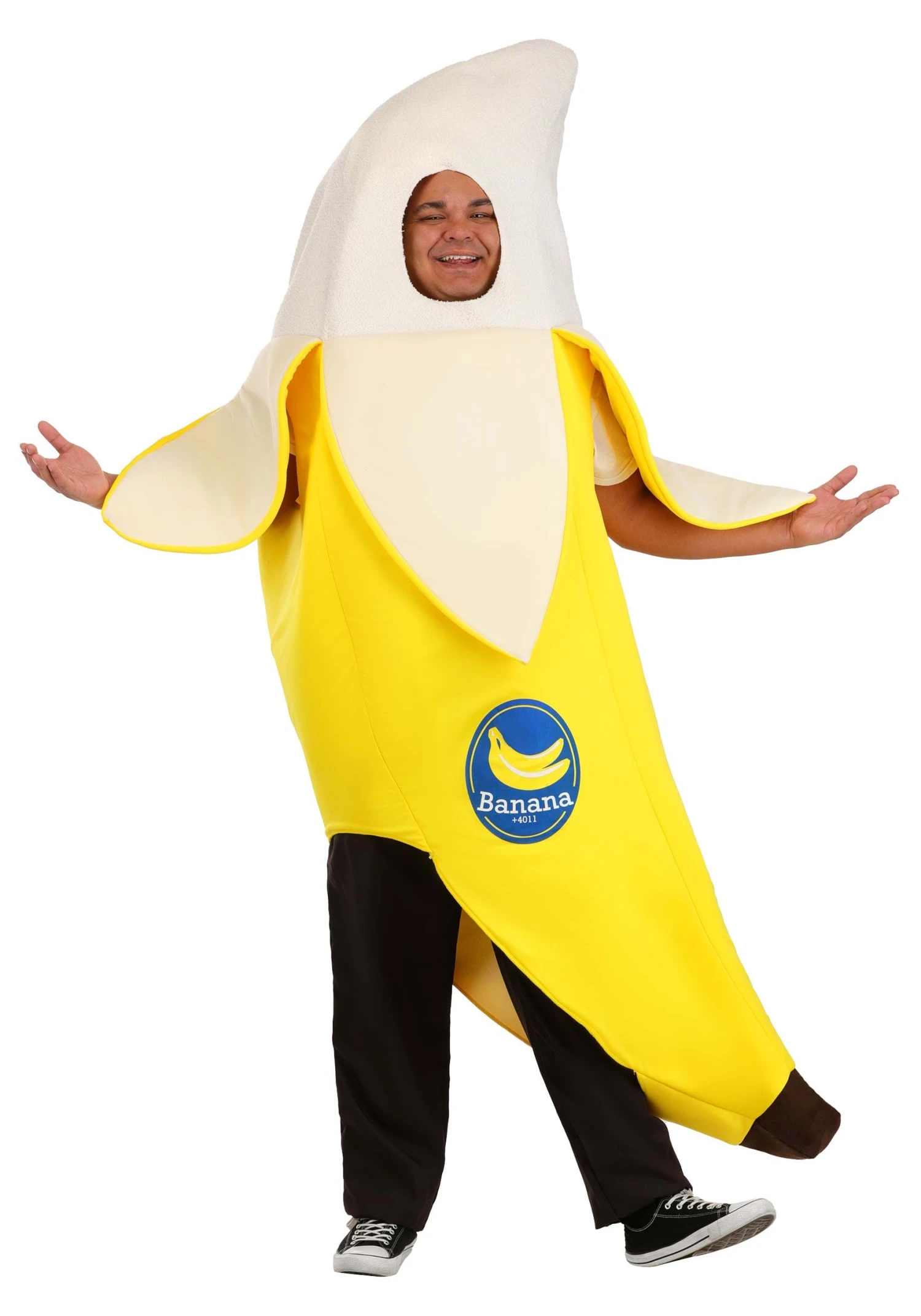 Plus Size Peeled Banana Costume For Adults 3 Plus Size Peeled Banana Costume For Adults