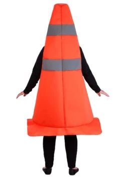 Plus Size Traffic Cone Costume For Adults 8 Plus Size Traffic Cone Costume For Adults -Halloween Costumes plus size adult traffic cone costume alt 1