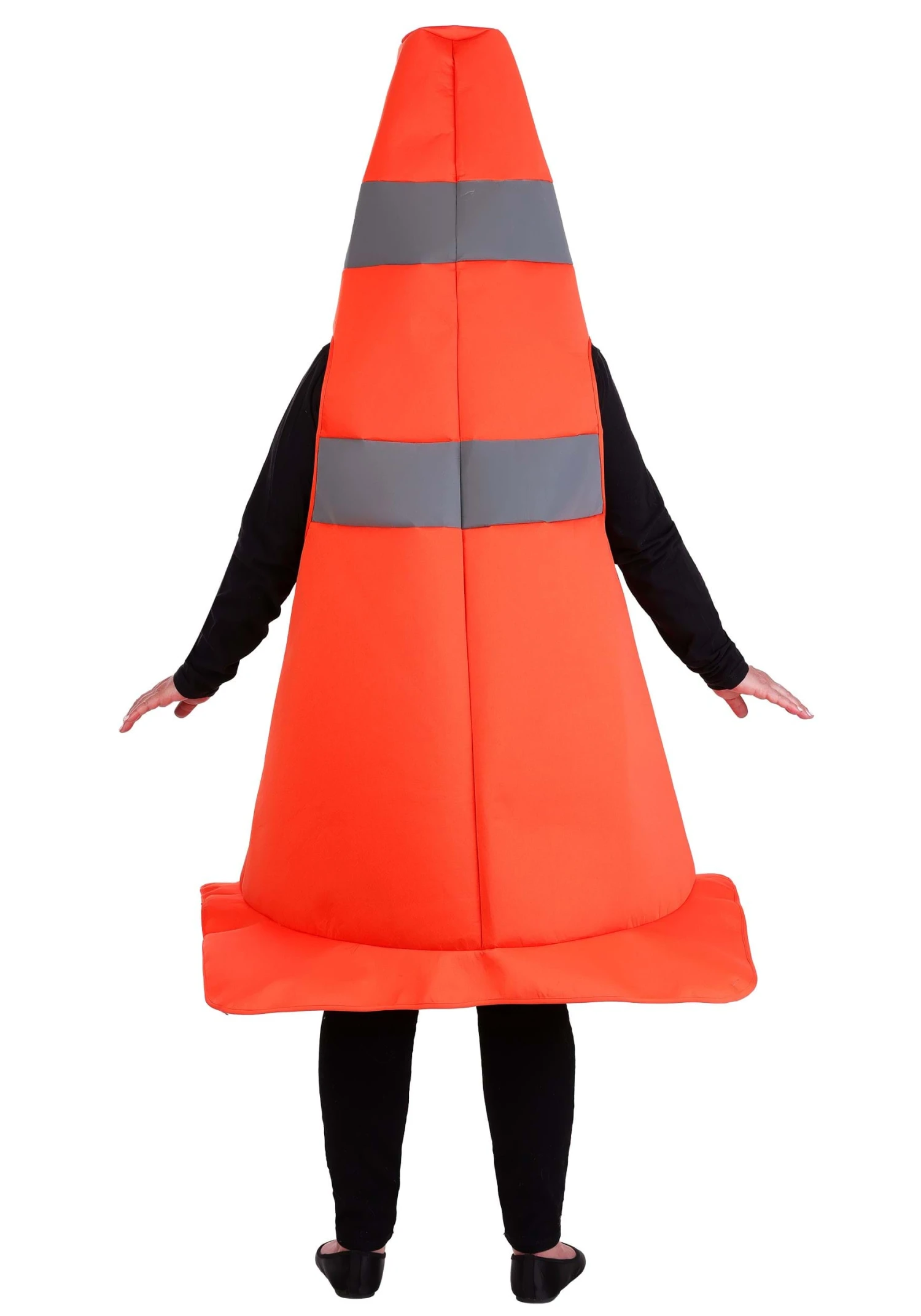 Plus Size Traffic Cone Costume For Adults 4 Plus Size Traffic Cone Costume For Adults - Image 2