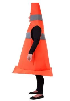 Plus Size Traffic Cone Costume For Adults 9 Plus Size Traffic Cone Costume For Adults -Halloween Costumes plus size adult traffic cone costume alt 2