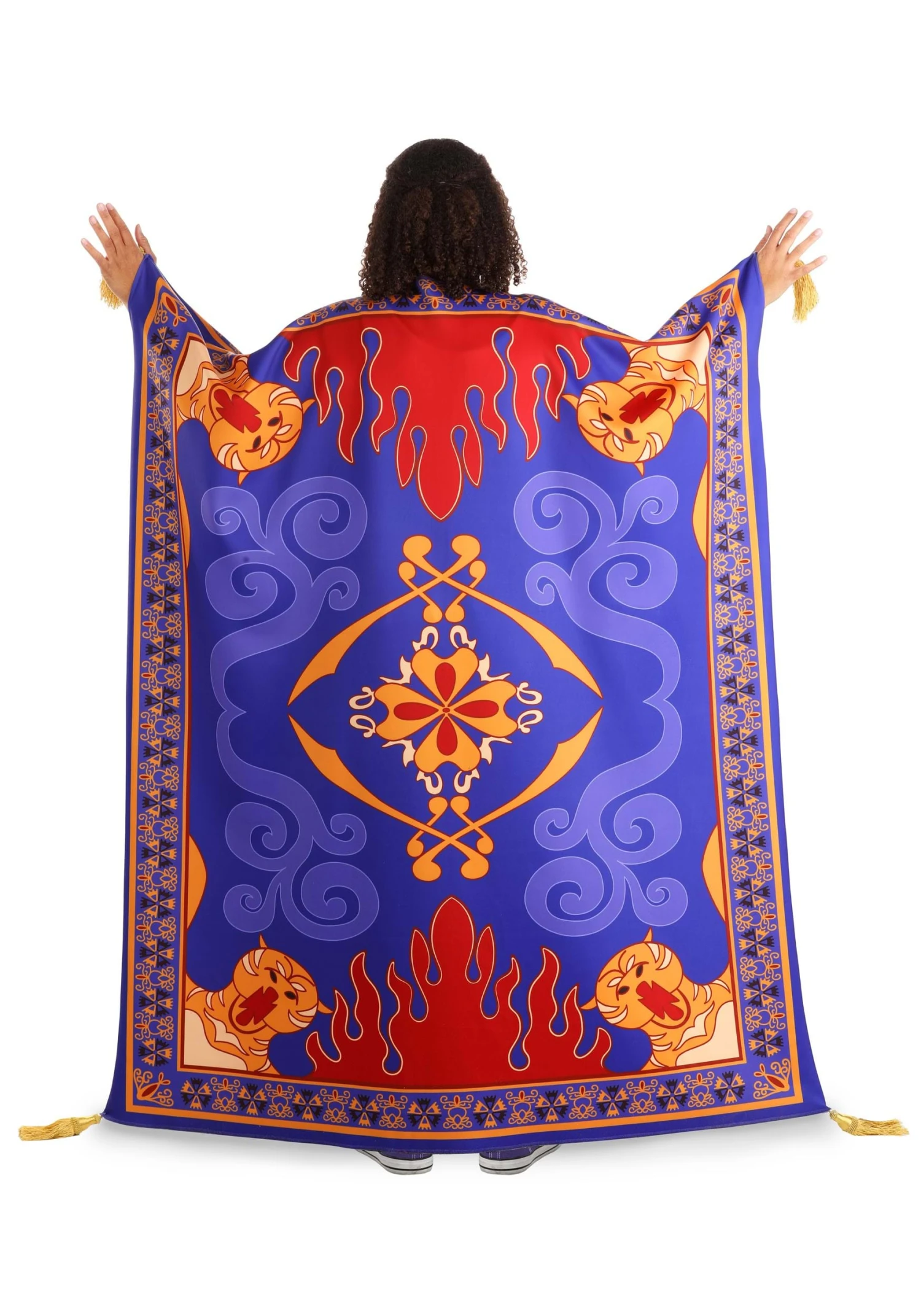 Disney Aladdin Plus Size Magic Carpet Costume 4 Disney Aladdin Plus Size Magic Carpet Costume - Image 2