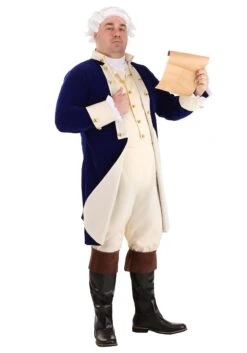 Plus Size Alexander Hamilton Men's Costume