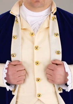Plus Size Alexander Hamilton Men's Costume -Halloween Costumes plus size alexander hamilton costume alt 2