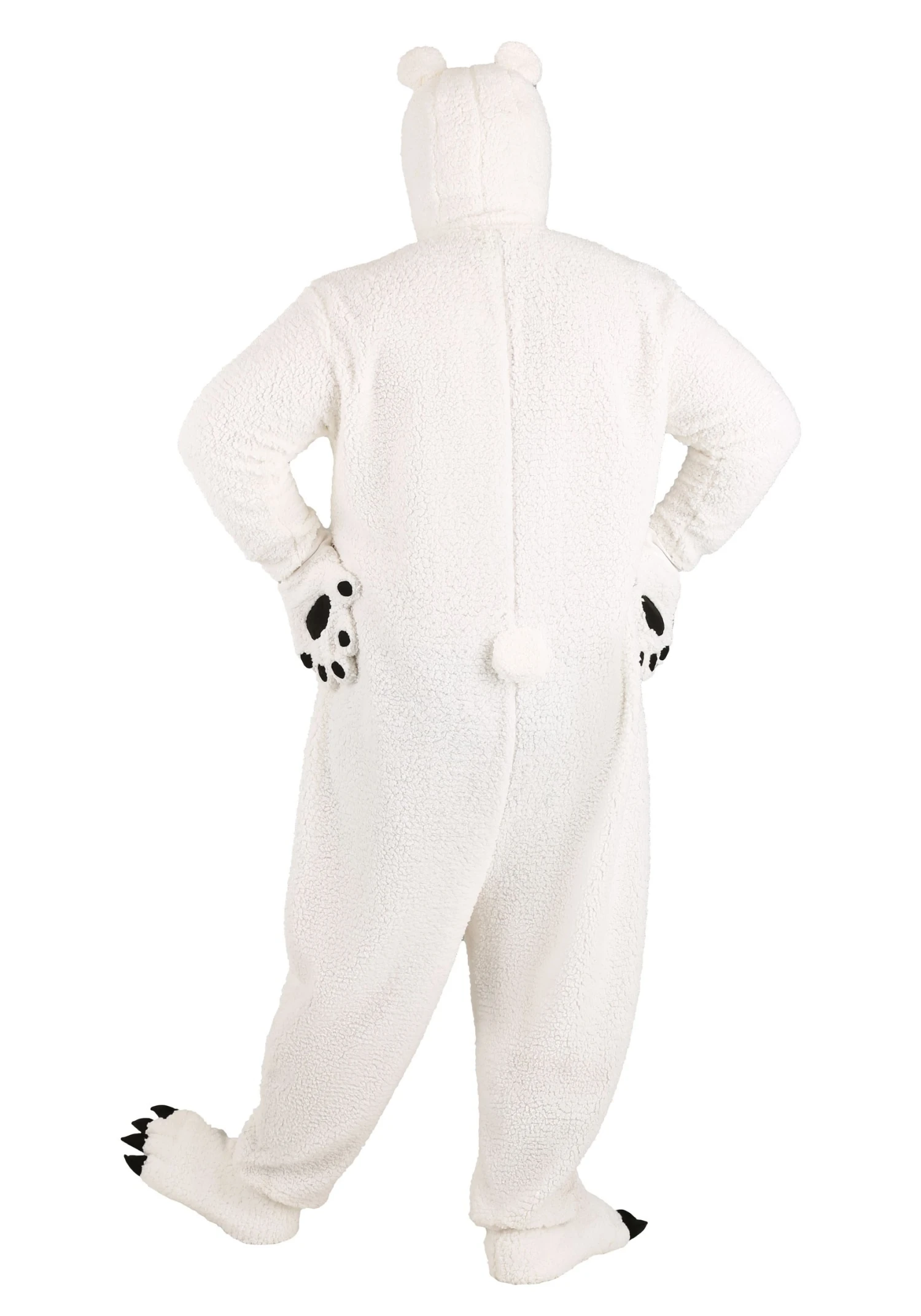 Plus Size Arctic Polar Bear Adult Costume 4 Plus Size Arctic Polar Bear Adult Costume - Image 2