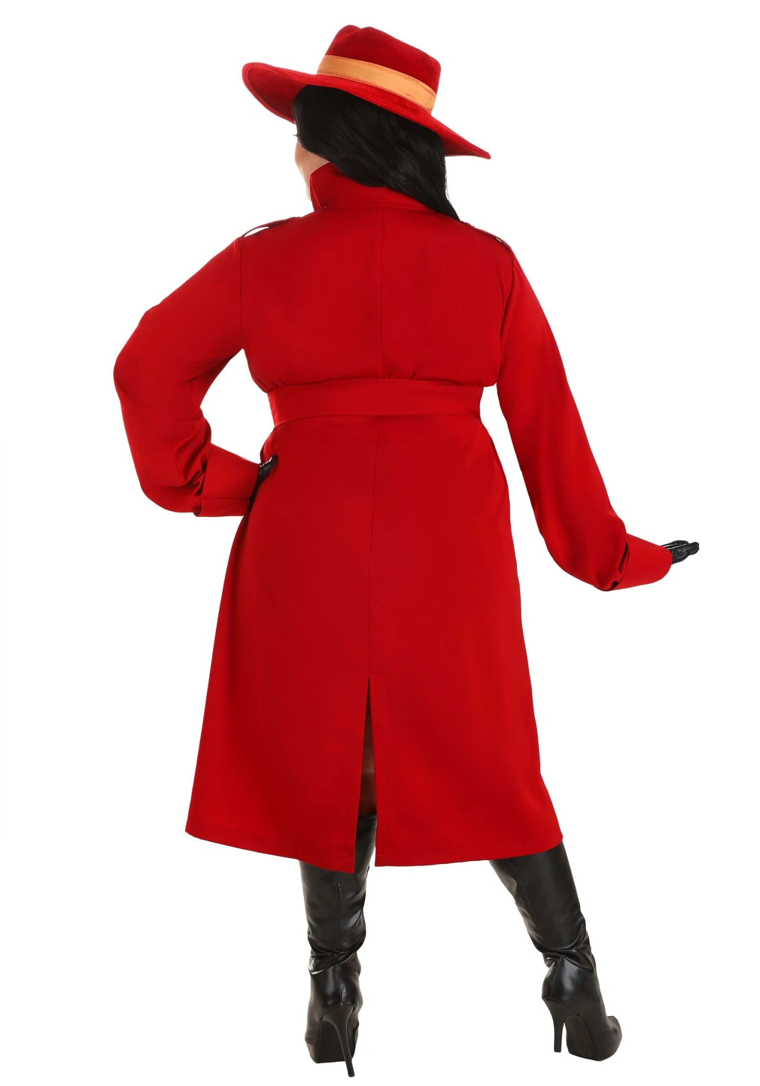 Plus Size Authentic Carmen Sandiego Costume For Women 5 Plus Size Authentic Carmen Sandiego Costume For Women - Image 3