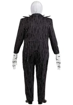 Plus Size Authentic Disney Jack Skellington Costume For Men 12 Plus Size Authentic Disney Jack Skellington Costume For Men -Halloween Costumes plus size authentic disney jack skellington costume alt 2
