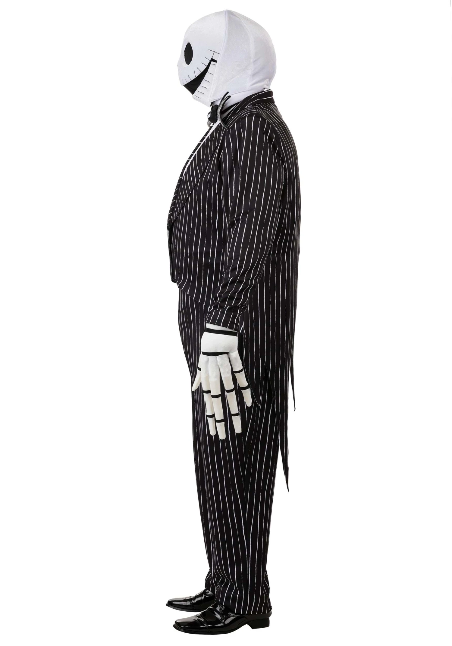 Plus Size Authentic Disney Jack Skellington Costume For Men 6 Plus Size Authentic Disney Jack Skellington Costume For Men - Image 4