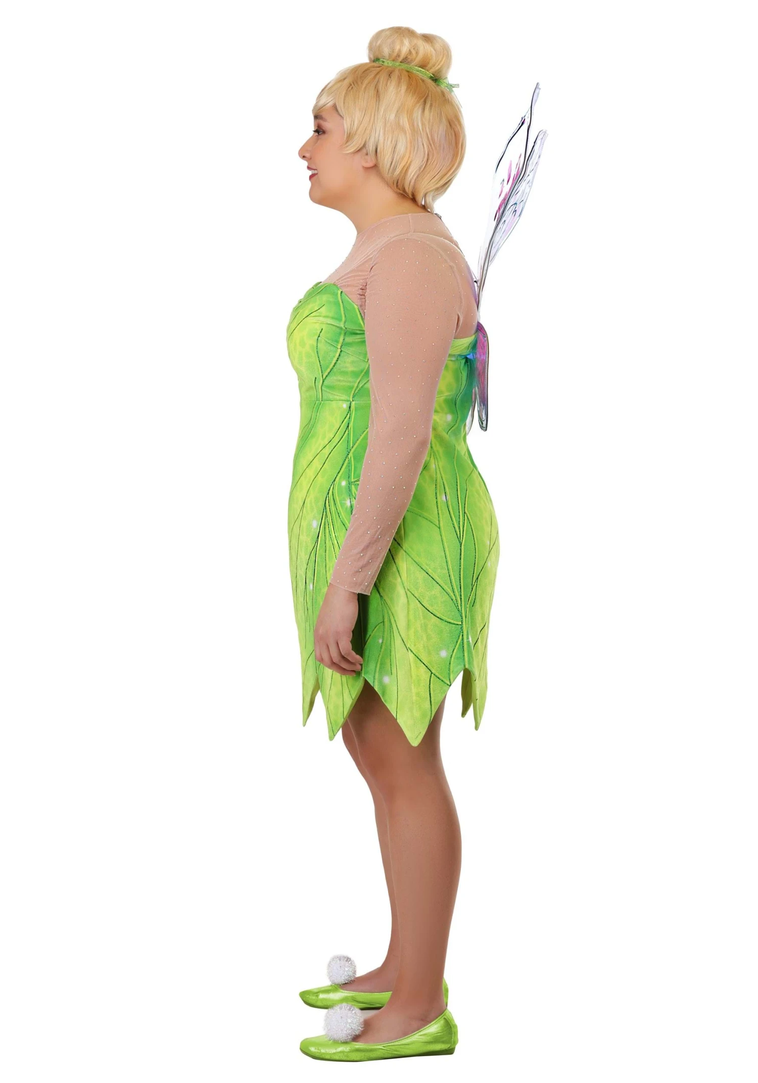 Plus Size Authentic Disney Tinker Bell Women's Costume 5 Plus Size Authentic Disney Tinker Bell Women's Costume - Image 3