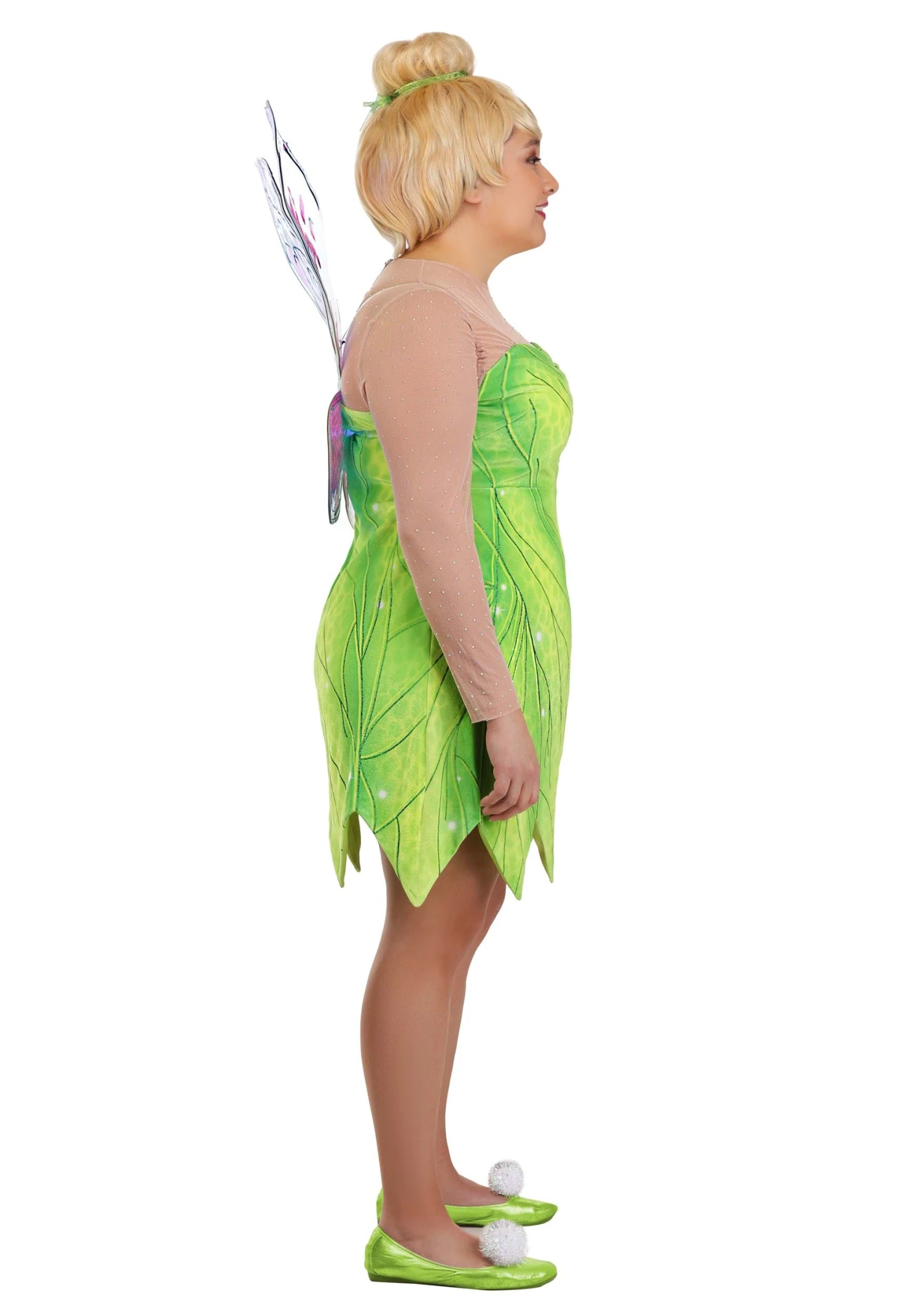Plus Size Authentic Disney Tinker Bell Women's Costume 6 Plus Size Authentic Disney Tinker Bell Women's Costume - Image 4