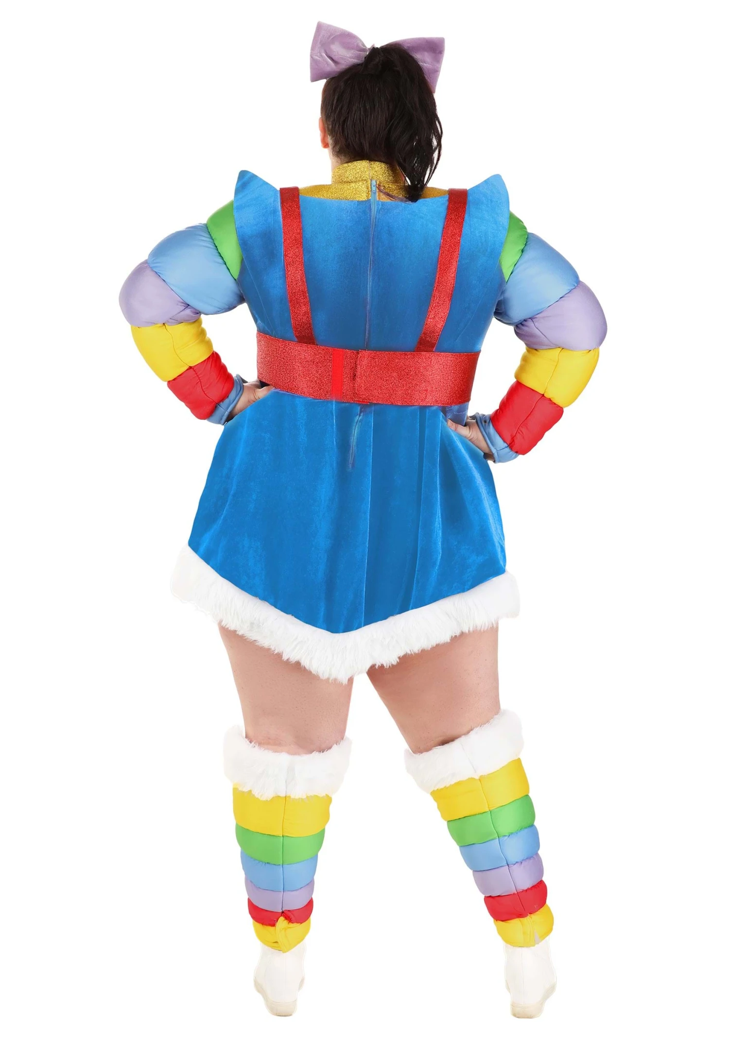 Women's Plus Size Authentic Rainbow Brite Costume 4 Women's Plus Size Authentic Rainbow Brite Costume - Image 2
