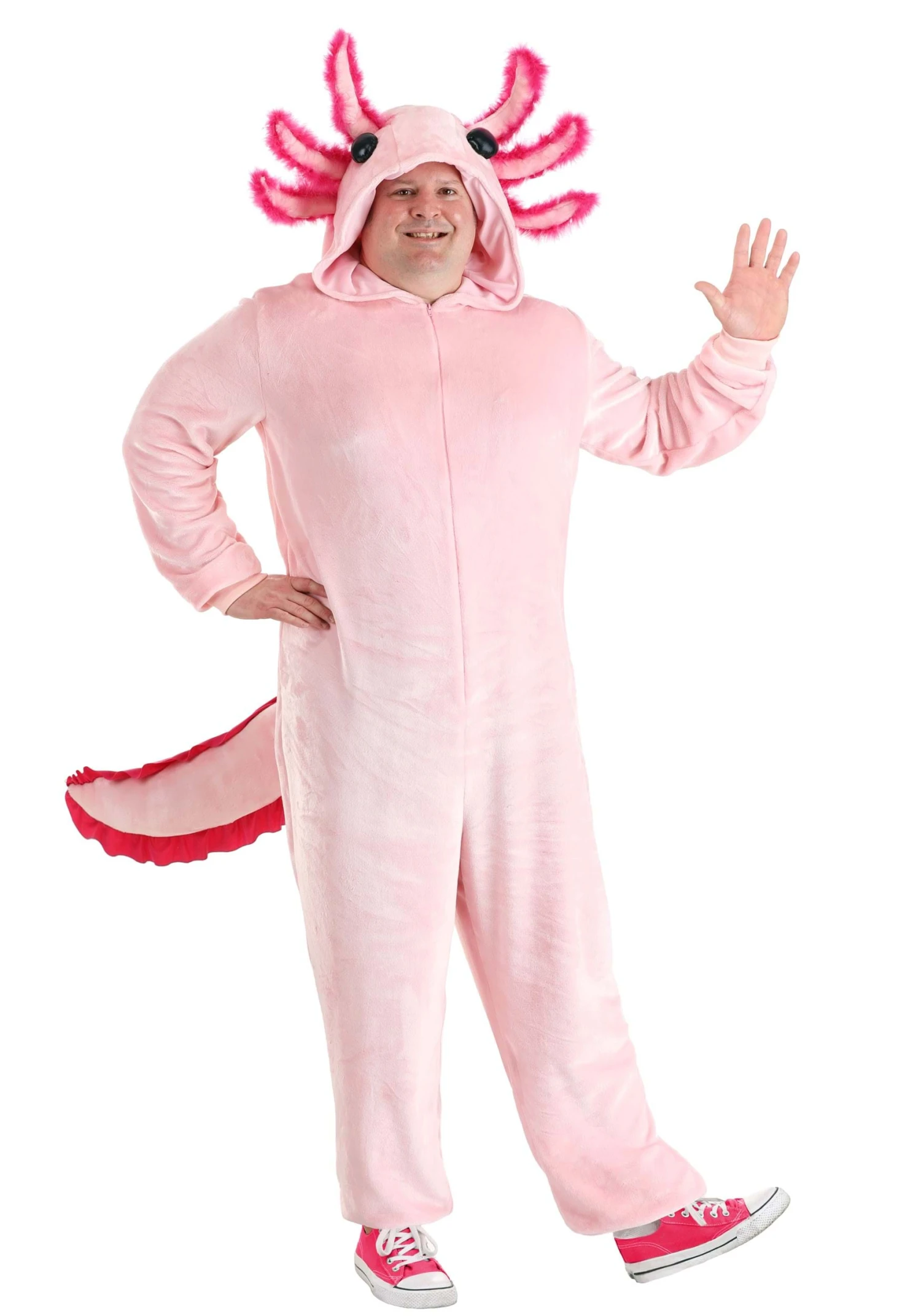 Plus Size Axolotl Costume For Adults 3 Plus Size Axolotl Costume For Adults