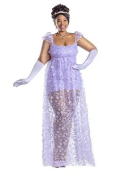 Plus Size Bridgerbabe Costume Dress For Women -Halloween Costumes plus size bridgerbabe costume dress for women alt 3