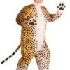 Plus Size Adult Cheerful Cheetah Costume -Halloween Costumes plus size cheerful cheetah costume