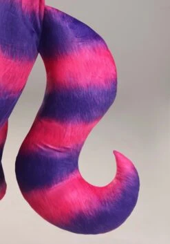 Plus Size Cheshire Cat Onesie Costume For Adults -Halloween Costumes plus size cheshire cat onesie alt 4