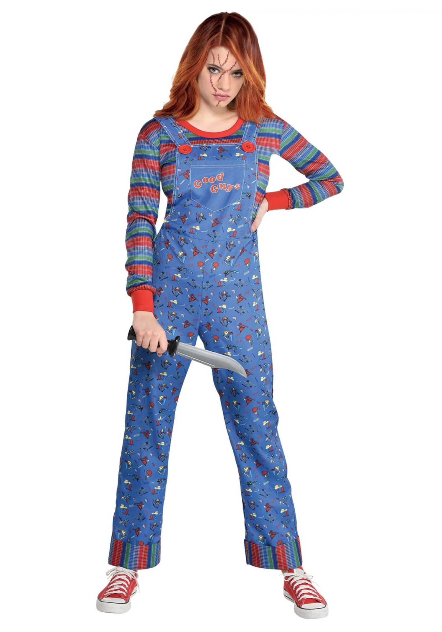 AMSCAN Plus Size Chucky Classic Women's Costume 3 AMSCAN Plus Size Chucky Classic Women's Costume