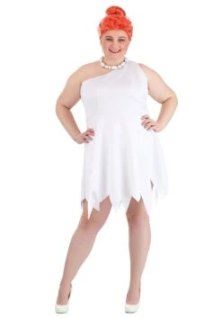 Women's Plus Size Classic Flintstones Wilma Costume 11 Women's Plus Size Classic Flintstones Wilma Costume -Halloween Costumes plus size classic flintstones wilma costume alt 4