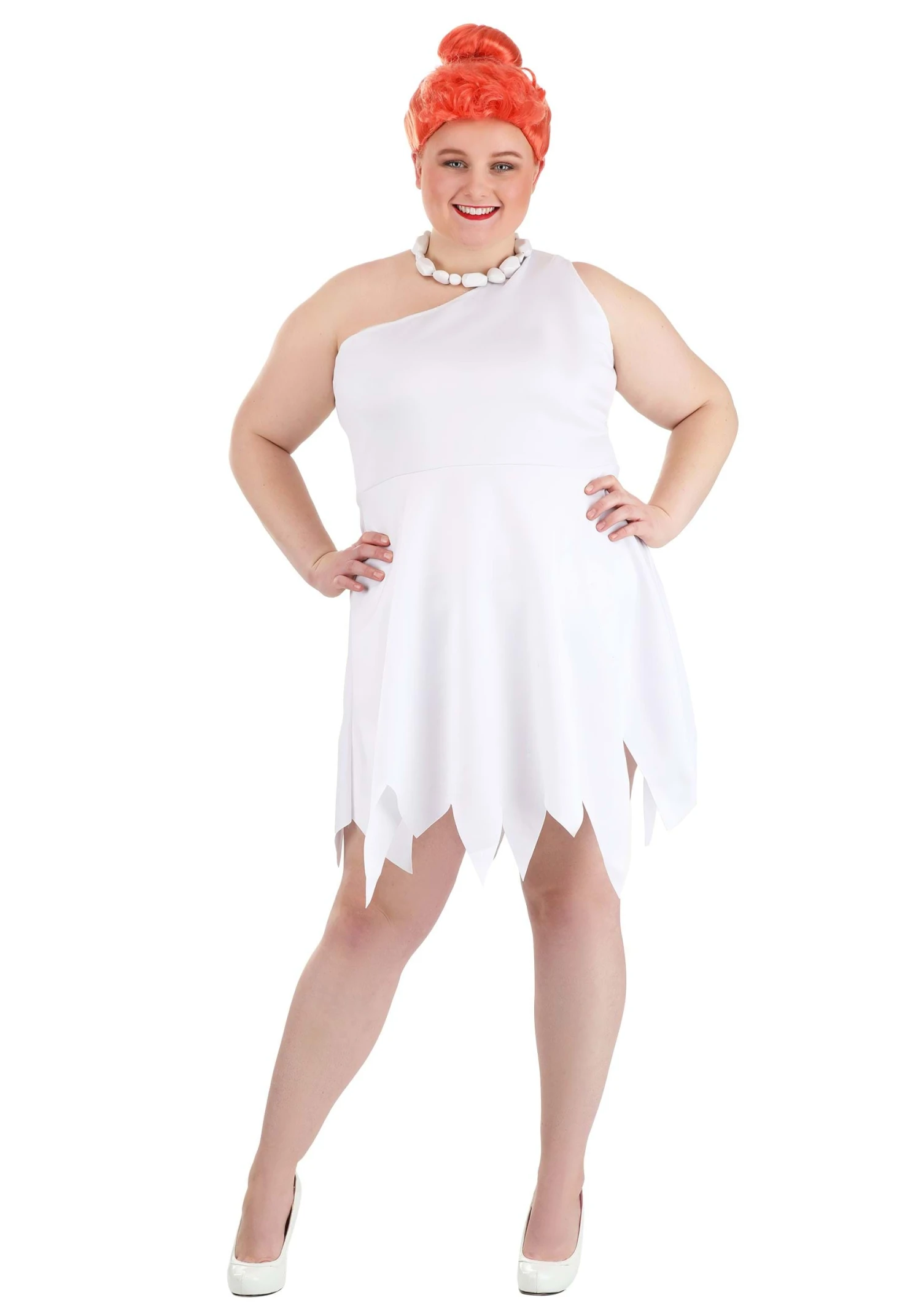 Women's Plus Size Classic Flintstones Wilma Costume 7 Women's Plus Size Classic Flintstones Wilma Costume - Image 5