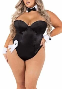 Roma Plus Size Classic Playboy Bunny Sexy Adult's Costume 9 Roma Plus Size Classic Playboy Bunny Sexy Adult's Costume -Halloween Costumes plus size classic playboy bunny costume
