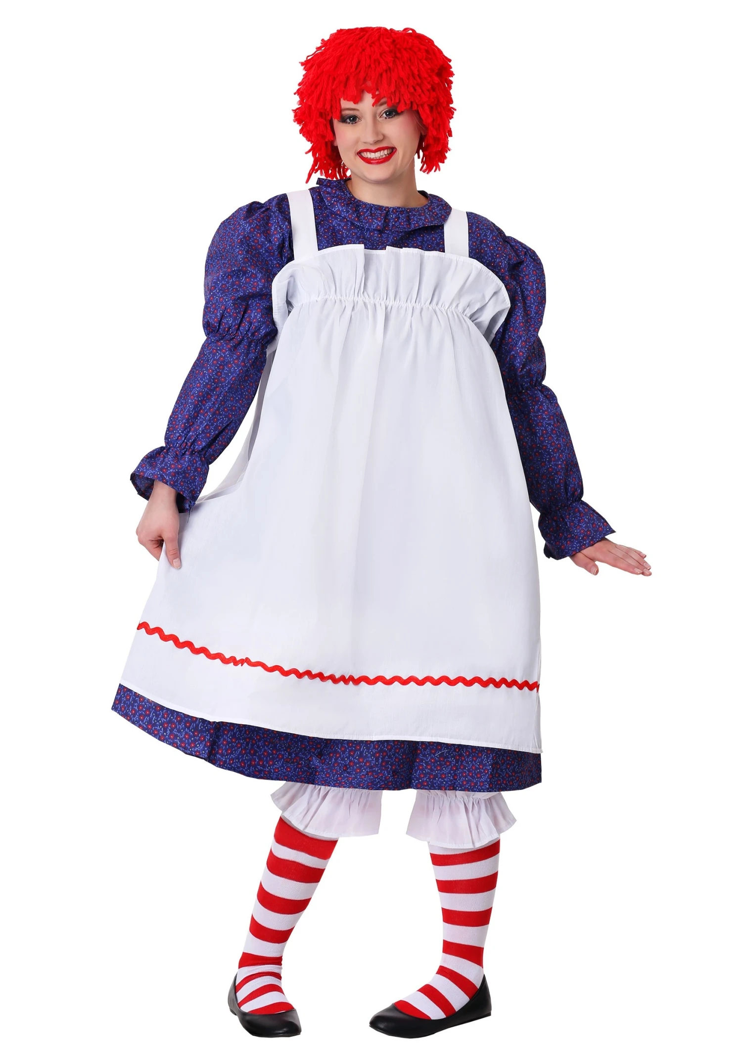 Plus Size Classic Rag Doll Costume 3 Plus Size Classic Rag Doll Costume