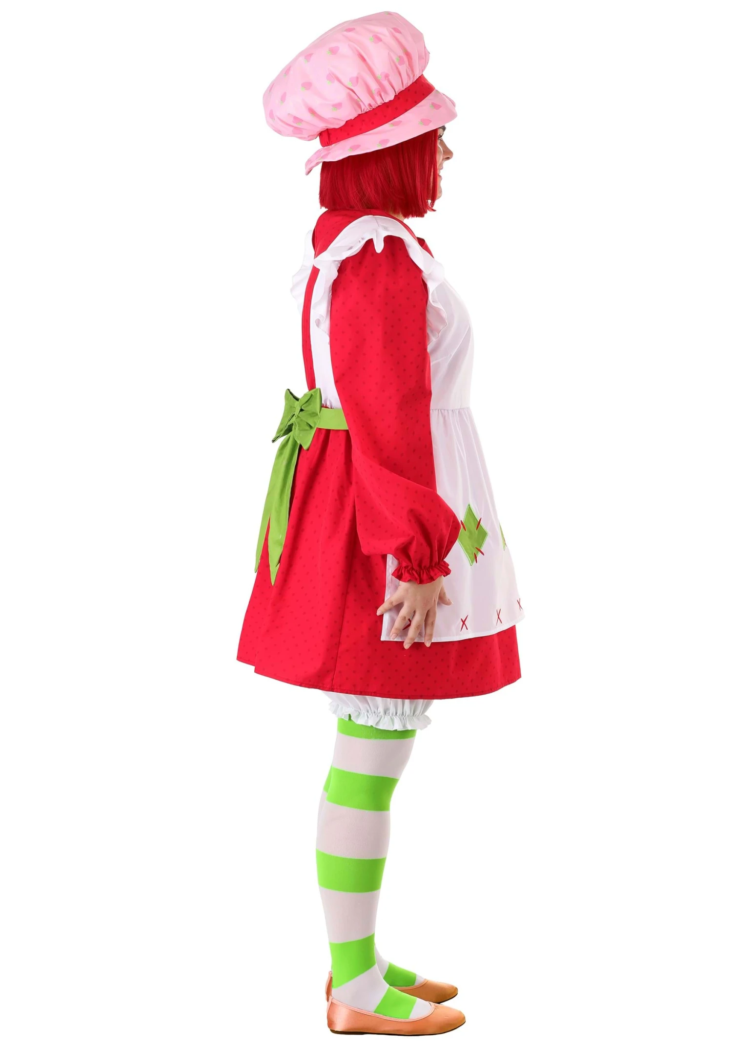 Women's Plus Size Classic Strawberry Shortcake Costume 7 Women's Plus Size Classic Strawberry Shortcake Costume - Image 5