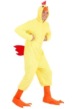 Plus Size Cluckin' Chicken Costume For Adults