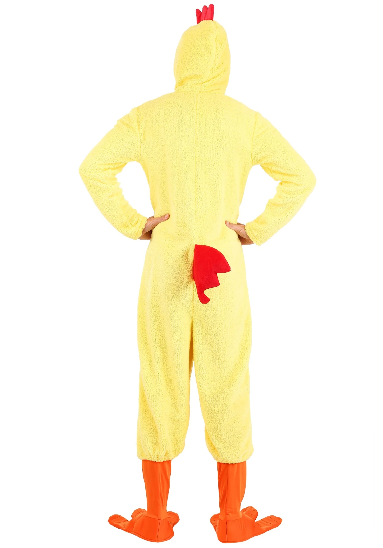 Plus Size Cluckin' Chicken Costume For Adults 4 Plus Size Cluckin' Chicken Costume For Adults - Image 2
